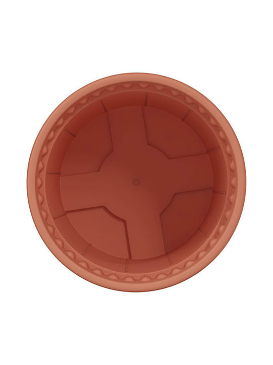 vidaXL Set 6 Ghivece Plastice Light Terracotta