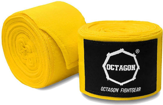Octagon Fightgear Supreme Basic 300 Cm Yellow Boxing Wraps