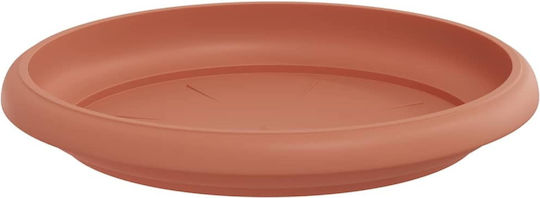 vidaXL Set 24 Ghivece De Flori Din Plastic Cărămiziu 12.5x10cm