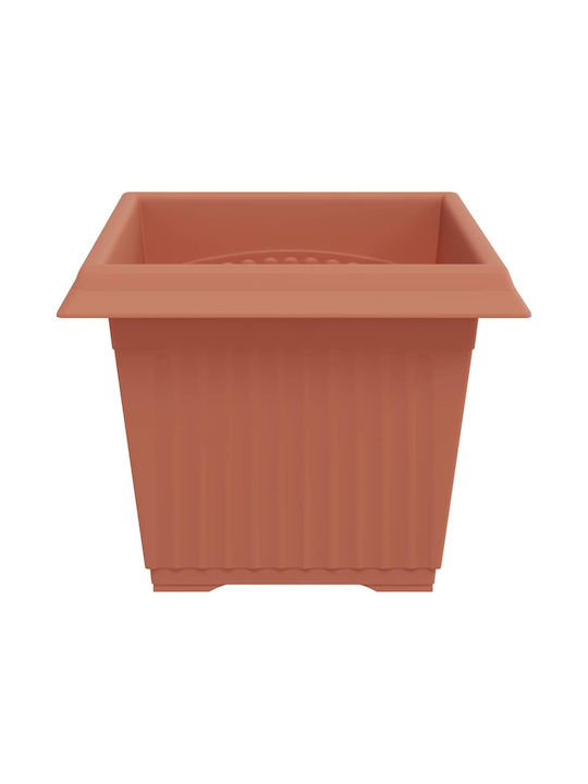 vidaXL Set 24 Ghivece Plastice Light Terracotta