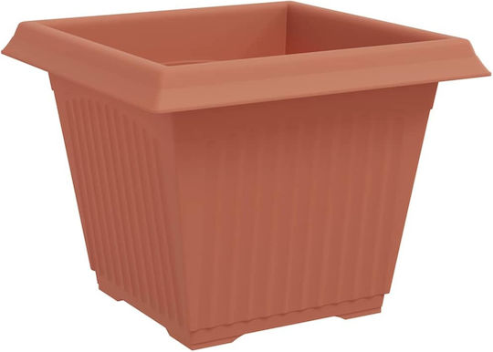 vidaXL Set 6 Ghivece Plastice Light Terracotta