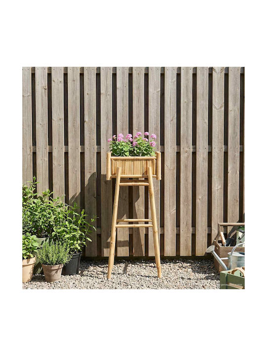 vidaXL Ζαρντινιέρα Bamboo Φυσικό 50x38x114εκ.