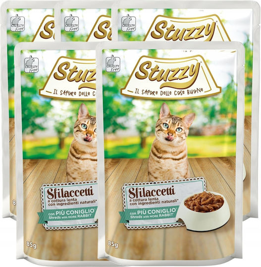 Stuzzy Stuzzy Nasses Katzenfutter in Beutel mit Kaninchen 85g