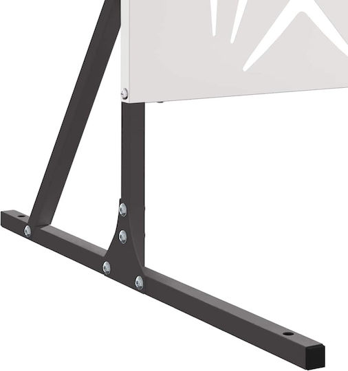 vidaXL Raumteiler Metall mit 1 Paneel 100x180cm