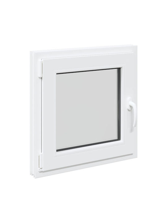 vidaXL Ανοιγόμενο Παράθυρο PVC Π50xΥ50cm vidaXL Ανοιγόμενο Παράθυρο PVC Π50xΥ50cm