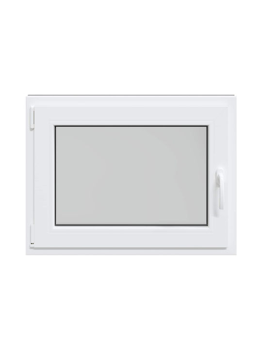 vidaXL Fereastră cu Deschidere PVC L90xÎ60cm