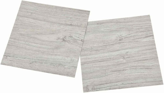 Vidaxl Πλάκες Δαπέδου 55 Pcs Ανοιχτό Γκρι 5,11 Τ.μ Pvc