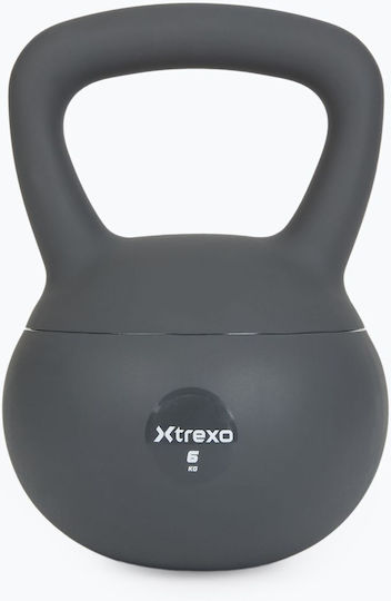 Xtrexo Soft Kettlebell 6 Kg Gray
