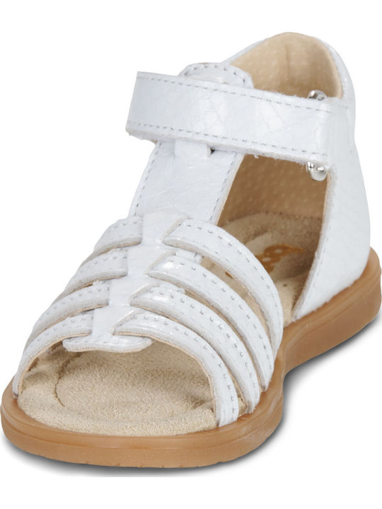 Kids' White Sandals