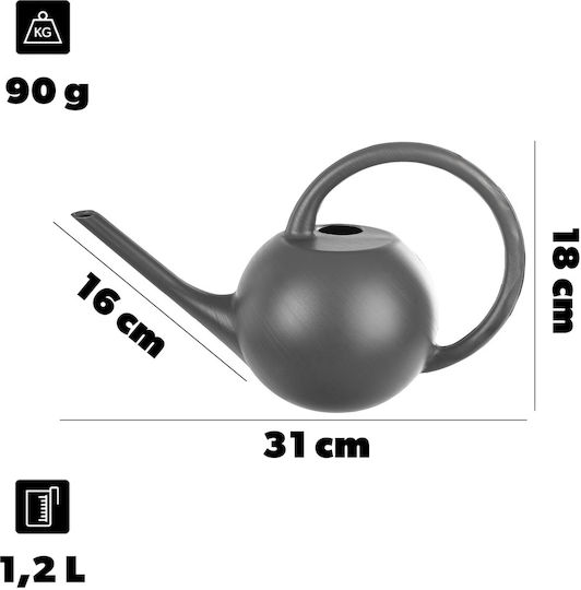 Kadax Small Plastic Home Garden Watering Can Flowers Plants 1.2l