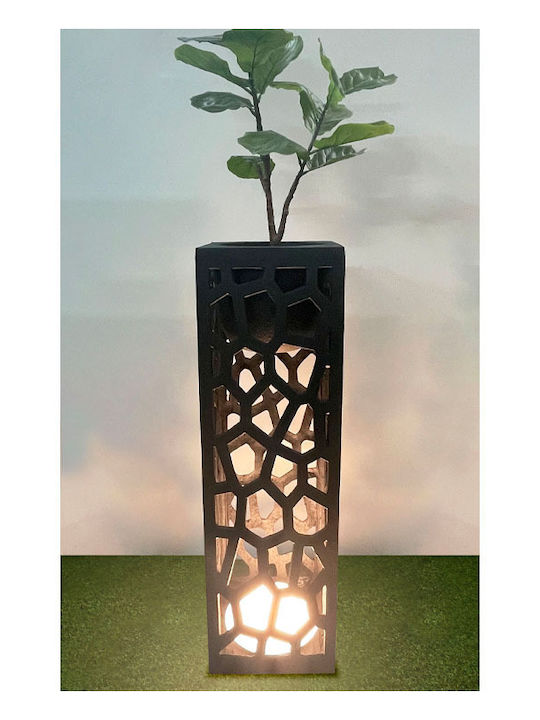 Marhome Blumentopf Fiberglas Schwarz Marhome Blumentopf Fiberglas Schwarz
