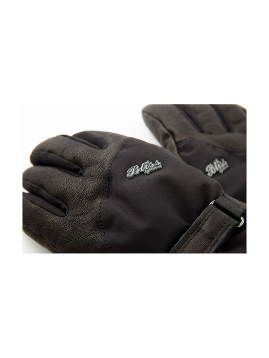 Level Mănuși de Schi și Snowboard pentru Femei cu Membrană Gore-Tex Negre