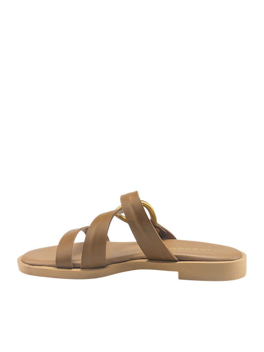 Women's Flat Sandals Brown