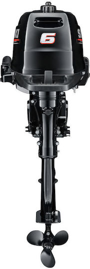 Outboard Engine Suzuki 6 Hp Long Black