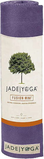 JadeYoga Στρώμα Γυμναστικής Yoga Μωβ (61x30x0.8cm)