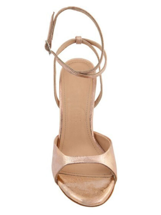 Leather Sandals Pink