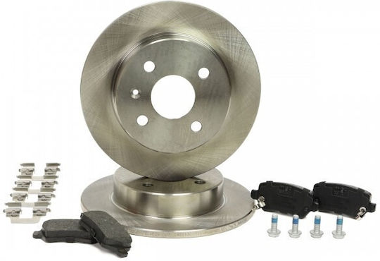 Set Back Brake Discs Brake Pads Opel Astra G Astra H Meriva A