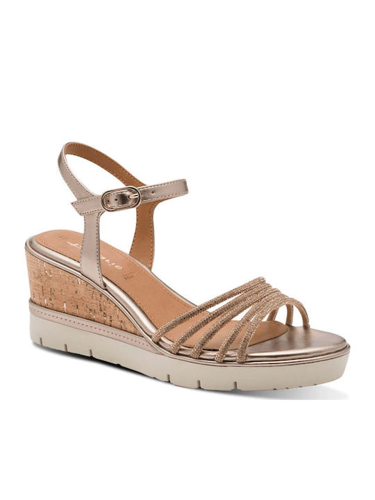 Summer Women's Gold Platforms