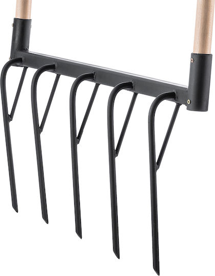 Cultivator De Mână Pentru Sol Slăbitor 77cm Metal Puternic Mâner 145cm