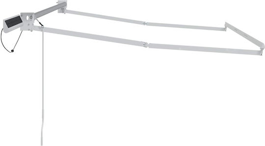 Vidaxl Electric Reclining Seat White 3.5 X 2 M Steel