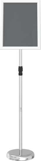 vidaXL Σταντ Προβολής Προϊόντων Π25xΒ25xΥ125cm