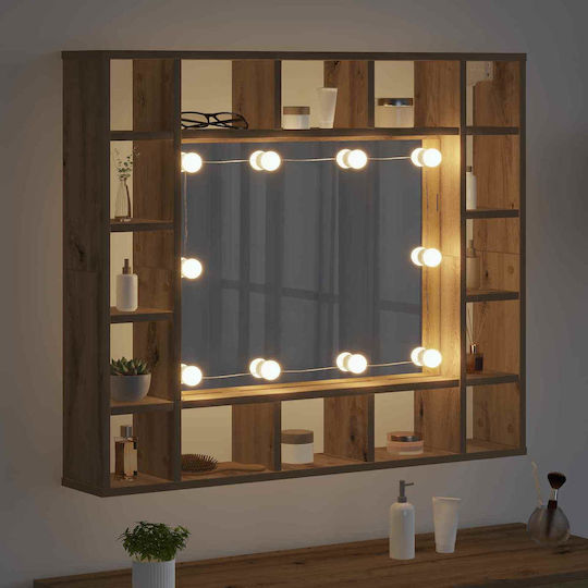vidaXL LED Vanity Mirror Light with USB Power Supply M4.5xP4.5xH4.8cm