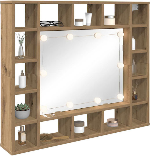 vidaXL LED Vanity Mirror Light with USB Power Supply M4.5xP4.5xH4.8cm