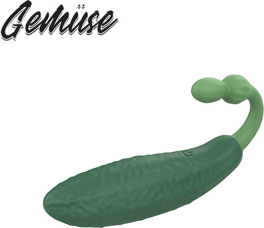 Gemüse Mini Vibrator Cu Control De La Distanță Verde