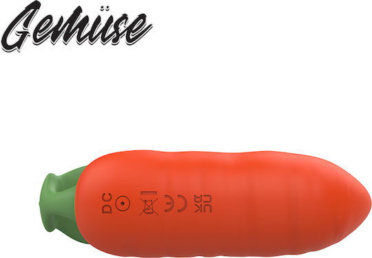 Gemüse Mini Vibrator Cu Control De La Distanță Portocaliu
