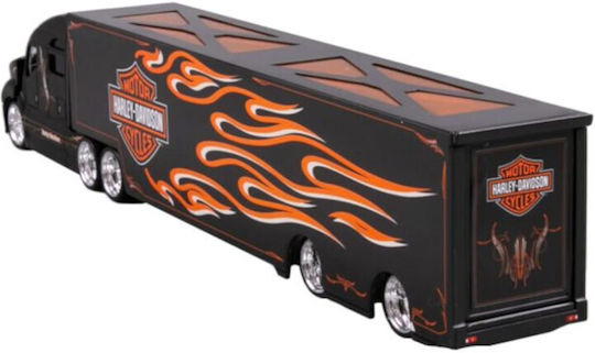 Maisto Custom Haulers Harley Davidson Trailer Truck 1/64