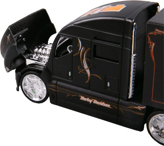 Maisto Custom Haulers Harley Davidson Trailer Truck 1/64