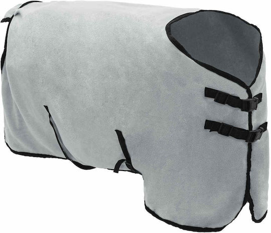 Vidaxl Horse Saddle Light Grey Pink Polyester