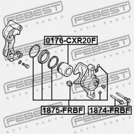 Reparaturkit Für Vorderen Bremssattel Opel Frontera B 1998-2004