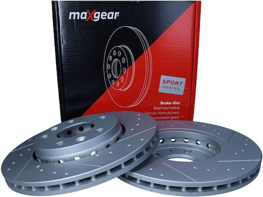 Disc De Frână Auto Renault Partea Din Față Megane 08 Găurit Și Canelate 19-1285sport