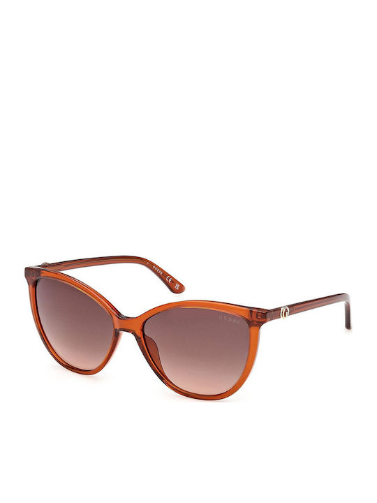 Guess Ochelari de Soare pentru Femei cu Ramă Portocalie și Lentile Degrade Portocalii GU00256 44F