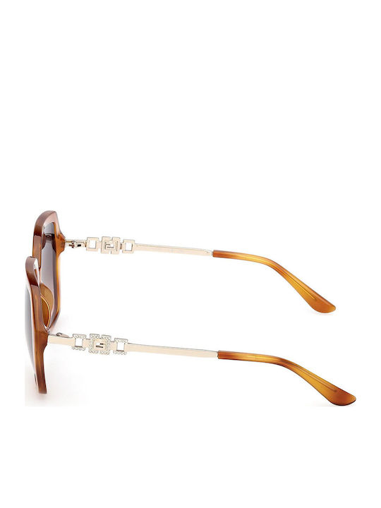 Guess Ochelari de Soare pentru Femei cu Ramă Portocalie și Lentile Degrade Portocalii GU00267 53F