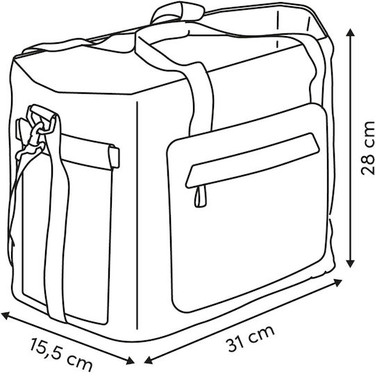 5Five Insulated Shoulderbag 12 Liter M31 x W15.5 x H28cm