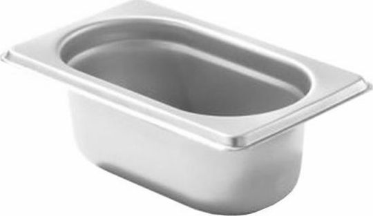 GTSA Stainless Steel Gastronorm GN1/9 H100mm