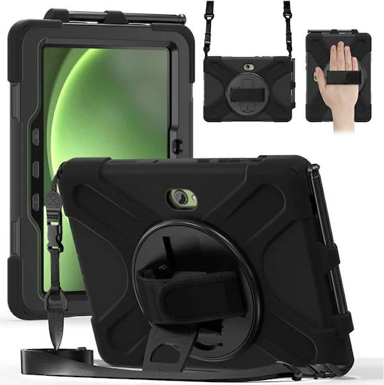 4Smarts Flip Cover Ανθεκτική Μαύρη (Samsung Galaxy Tab Active Pro / Active4 Pro / Active5 Pro)