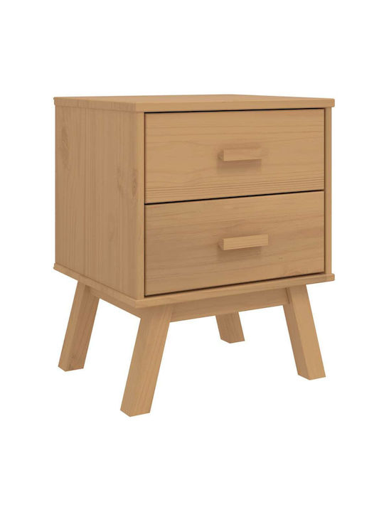 Nachttisch Braun 45x39x57cm