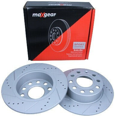 Volkswagen Brake Disc Back Golf 5 A3 Octavia Caddy Scirocco Seat 253x10 Drilled Engraved