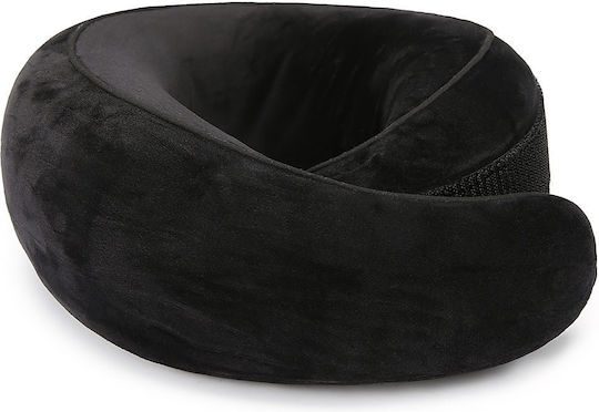 Cardinal Μαξιλαράκι Ταξιδίου Μαξιλαράκι Memory Foam Παιδικό με Θήκη Μεταφοράς Μαύρο