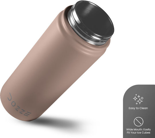 Peach Pink Dozze Cruiser Water Bottle 530ml