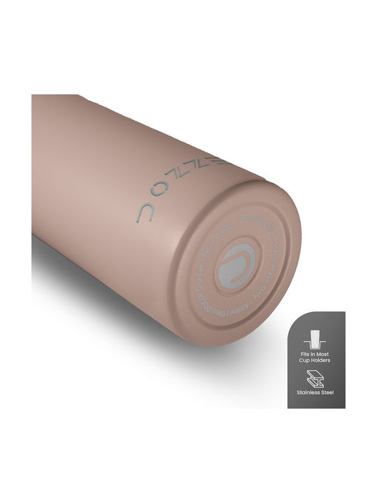 Peach Pink Dozze Cruiser Water Bottle 530ml
