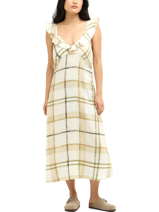 Barbour Damenkleid Ganztägig Ecru Barbour Damenkleid Ganztägig Ecru