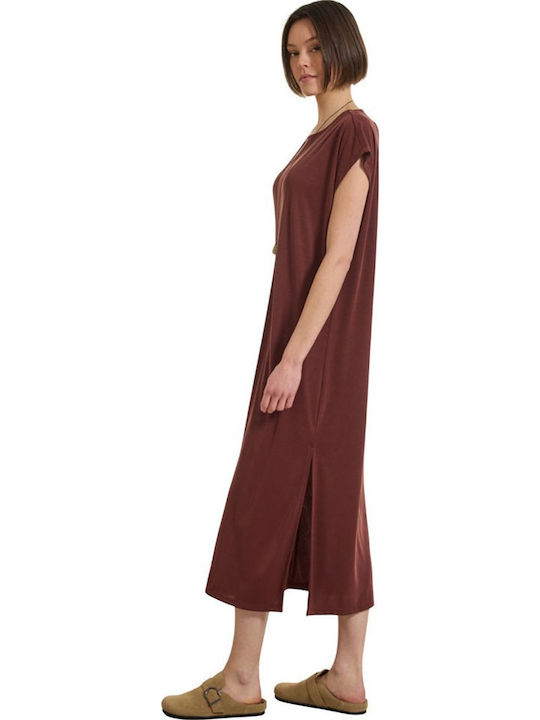 Midi Φόρεμα Brown