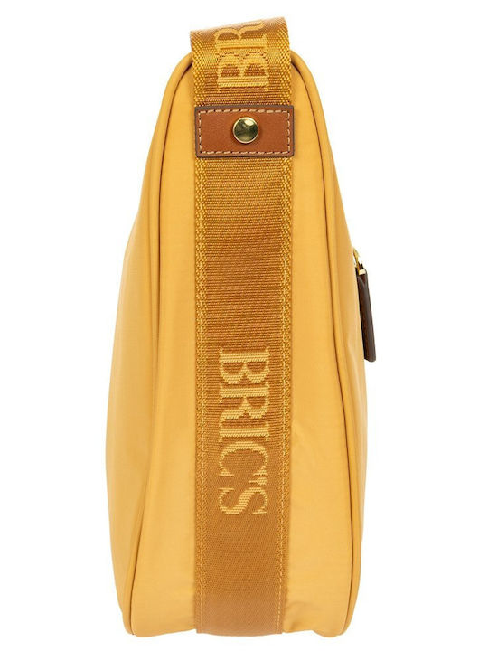 Leather Women's Shoulder Bag Yellow