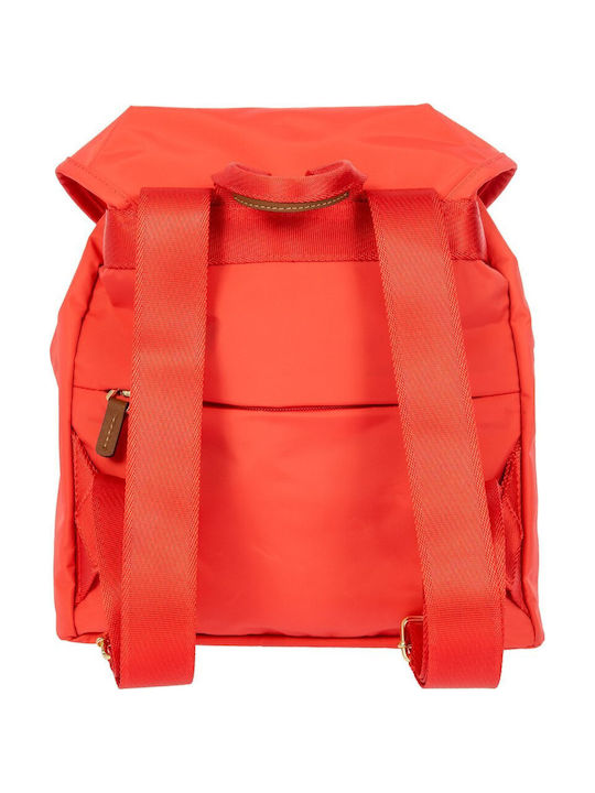 Leather Women's Backpack Orange