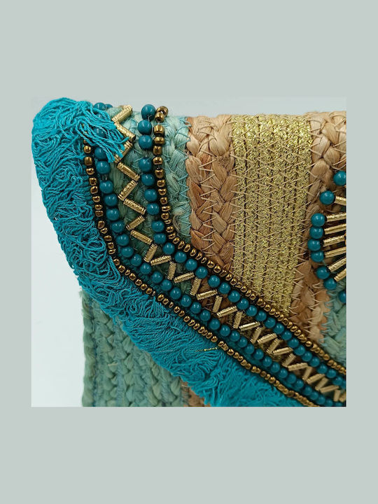Straw Women's Envelope Turquoise