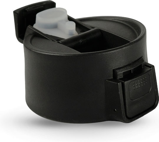Black Dozze Water Bottle Push Open Lid